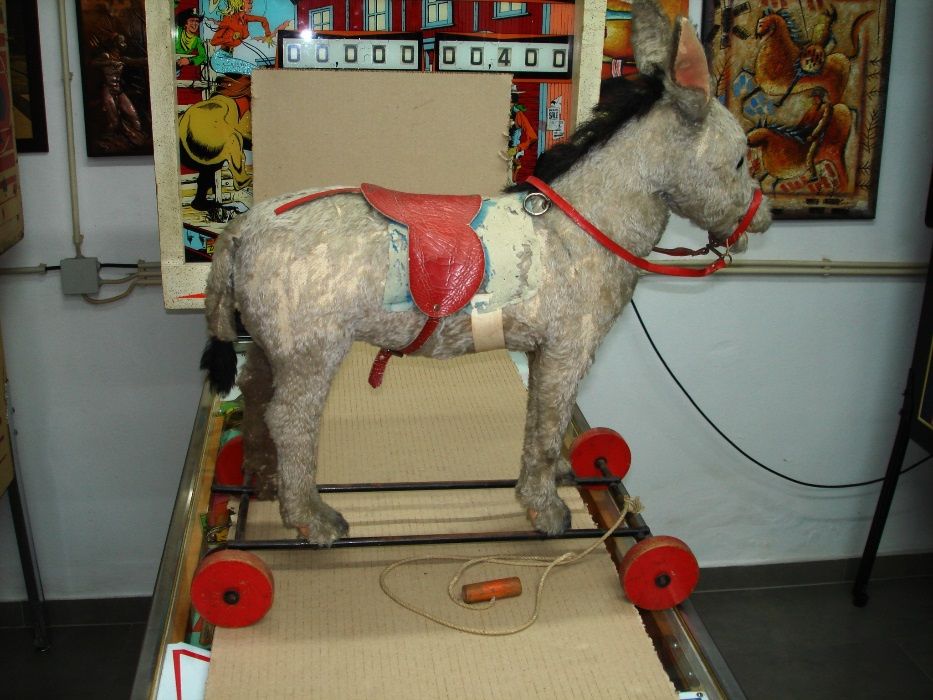 Burro brinquedo antigo ano 1940