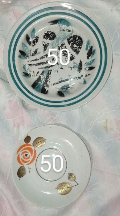 Посуда (цветное стекло).