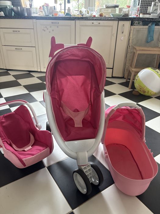 Wózek 3w1 smoby dla lalek