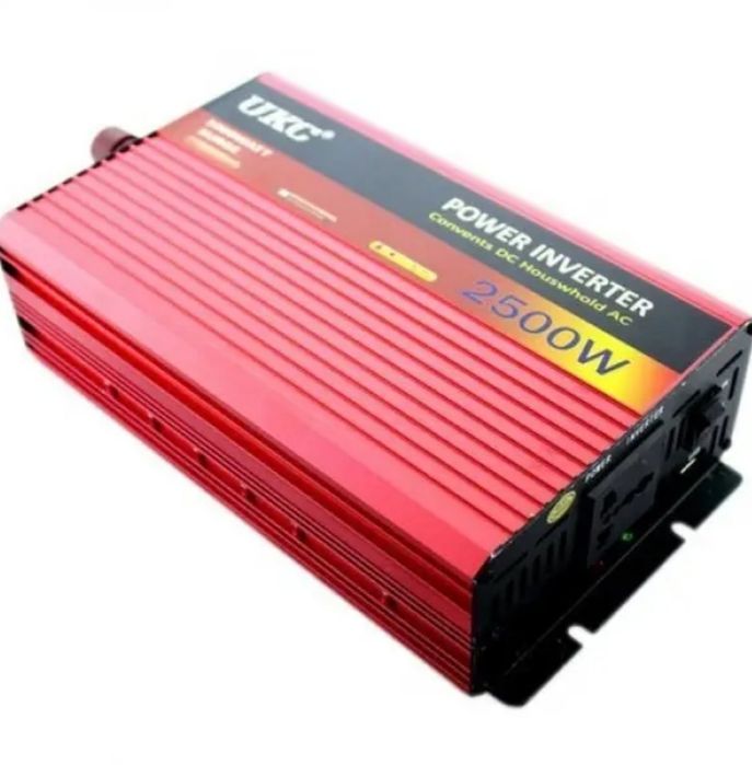 Преобразователь авто (інвертор) UKC 12V-220V AR 2500W