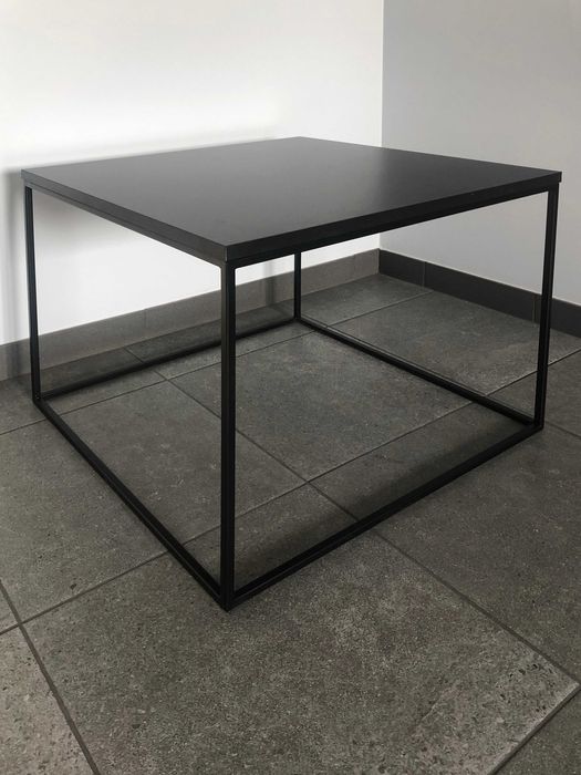 Nowy stolik loft karat 60 czarny +biały