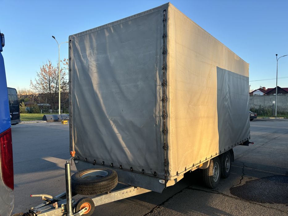 Двохосний прицеп/лавета