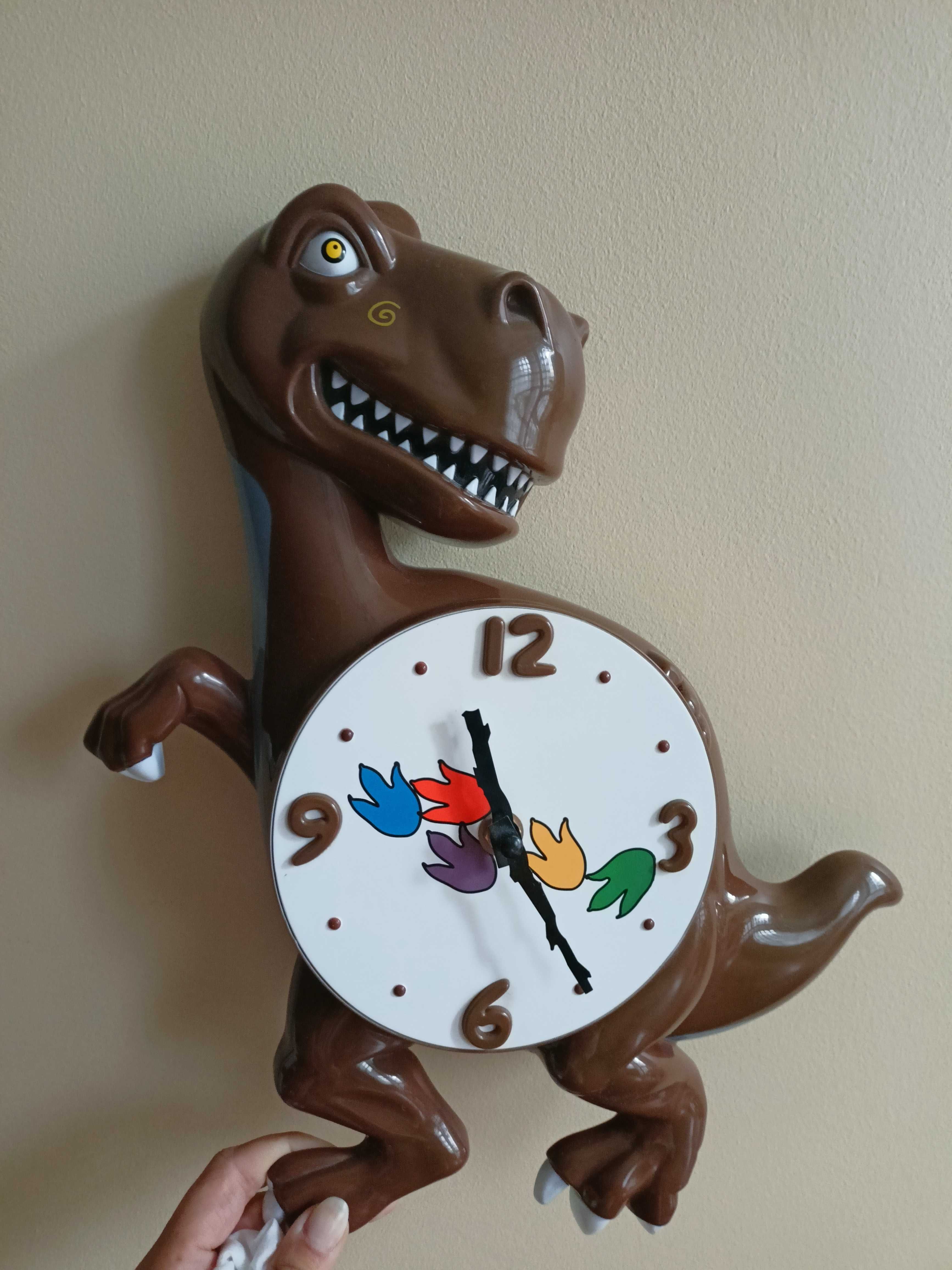 Zegar ścienny T rex , dinozaur