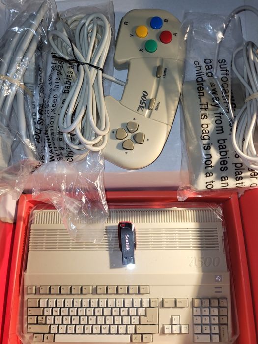 konsola the a500 mini + pendrive