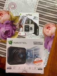 Kamera samochodowa (wideorejestrator) NAVITEL R200NV + karta 32GB