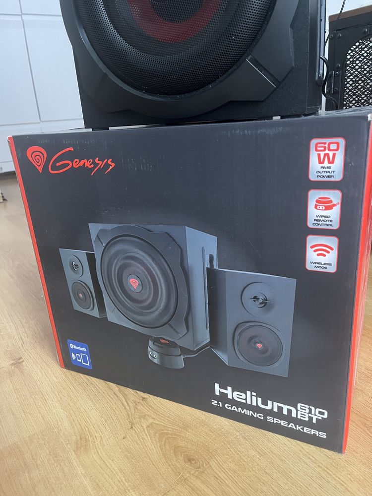 Głośniki i subwoofer,Genesis Helium 610 BT