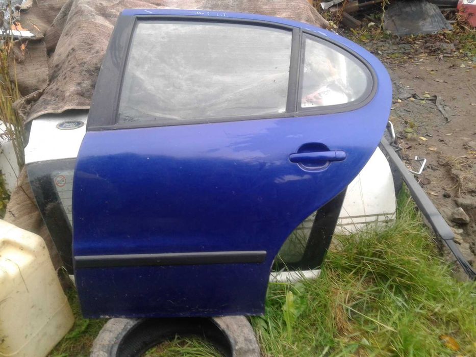 Seat Leon 1 Toledo 2 Drzwi Lewy Tył Lewe Tylne Szyba Klamka Zamek