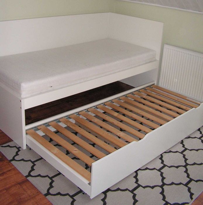 Podwójne łóżko IKEA FLAXA