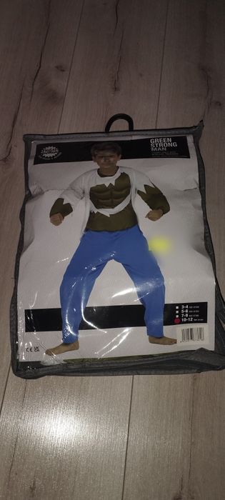 Strój / przebranie Hulk Marvel rozmiar 142/148