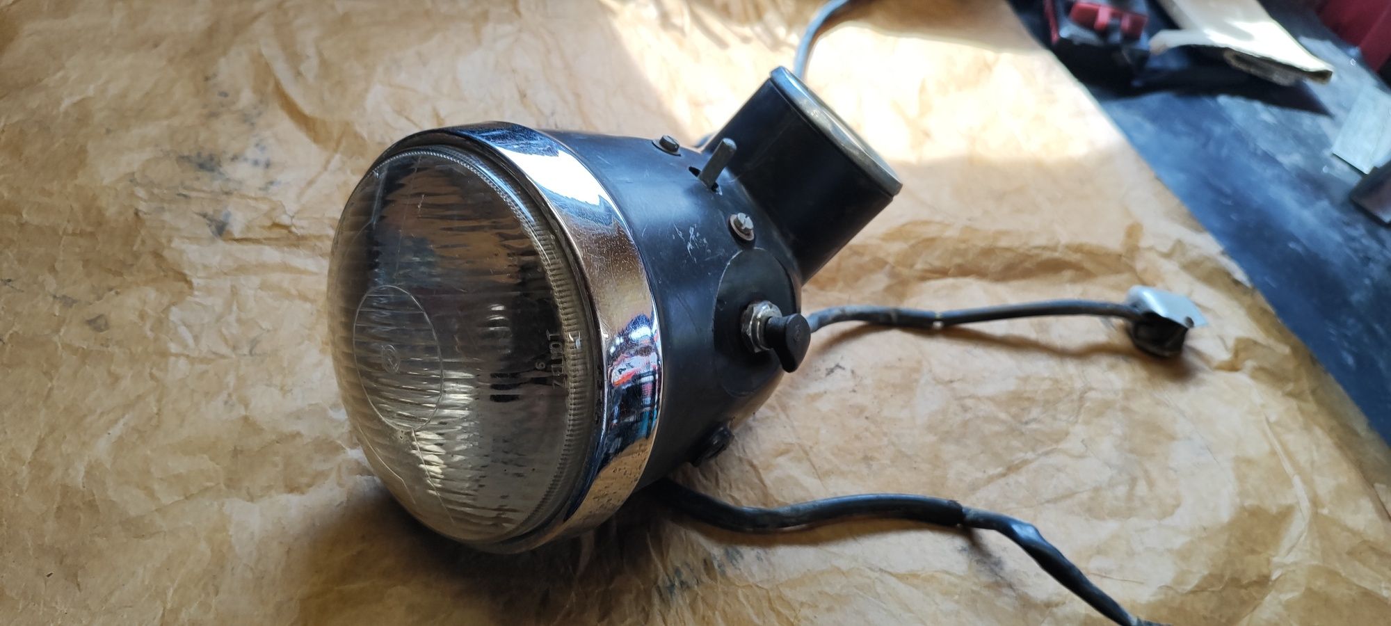 Lampa WSK 125 kompletna licznik stacyjka szkło ramka odblask WSK 175