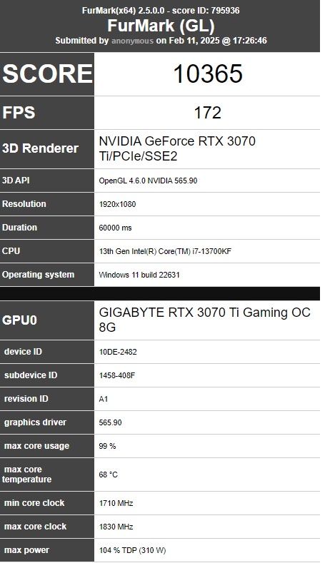komputer gamingowy rtx 3070 ti i7-13700kf