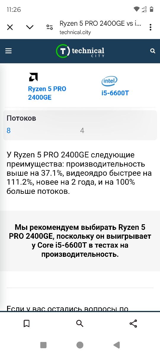 ПК HP EliteDesk 705 G4 20Gb mini