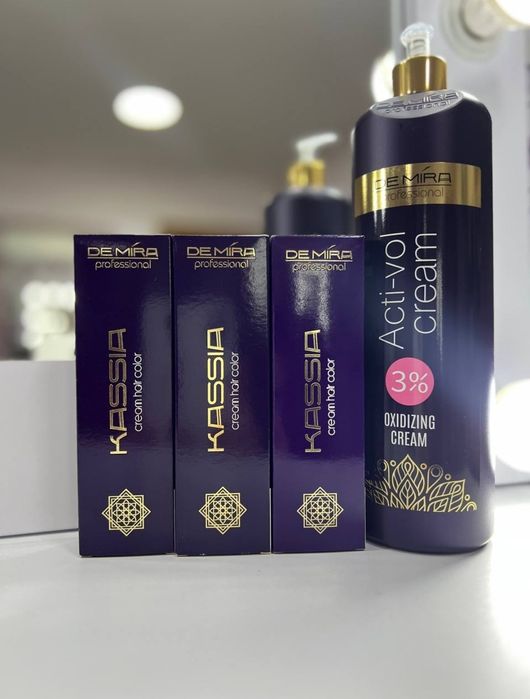 Стойкая крем-краска для волос DeMira Professional Kassia 90 мл