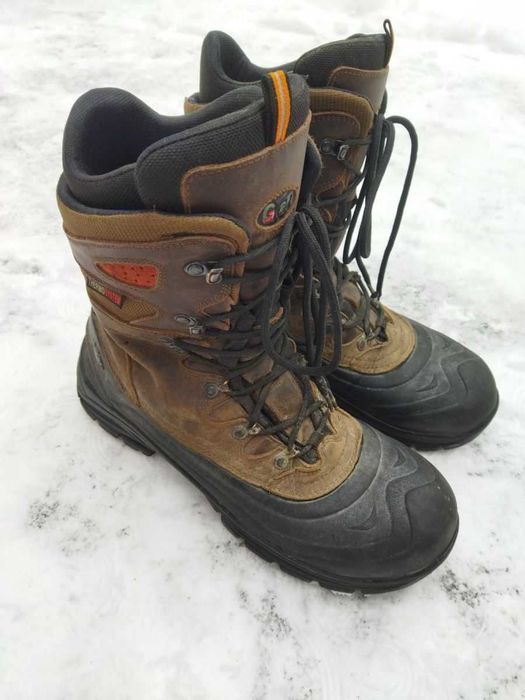 27 см защитные сноубутсы тёплые ботинки зимние термоботинки черевики