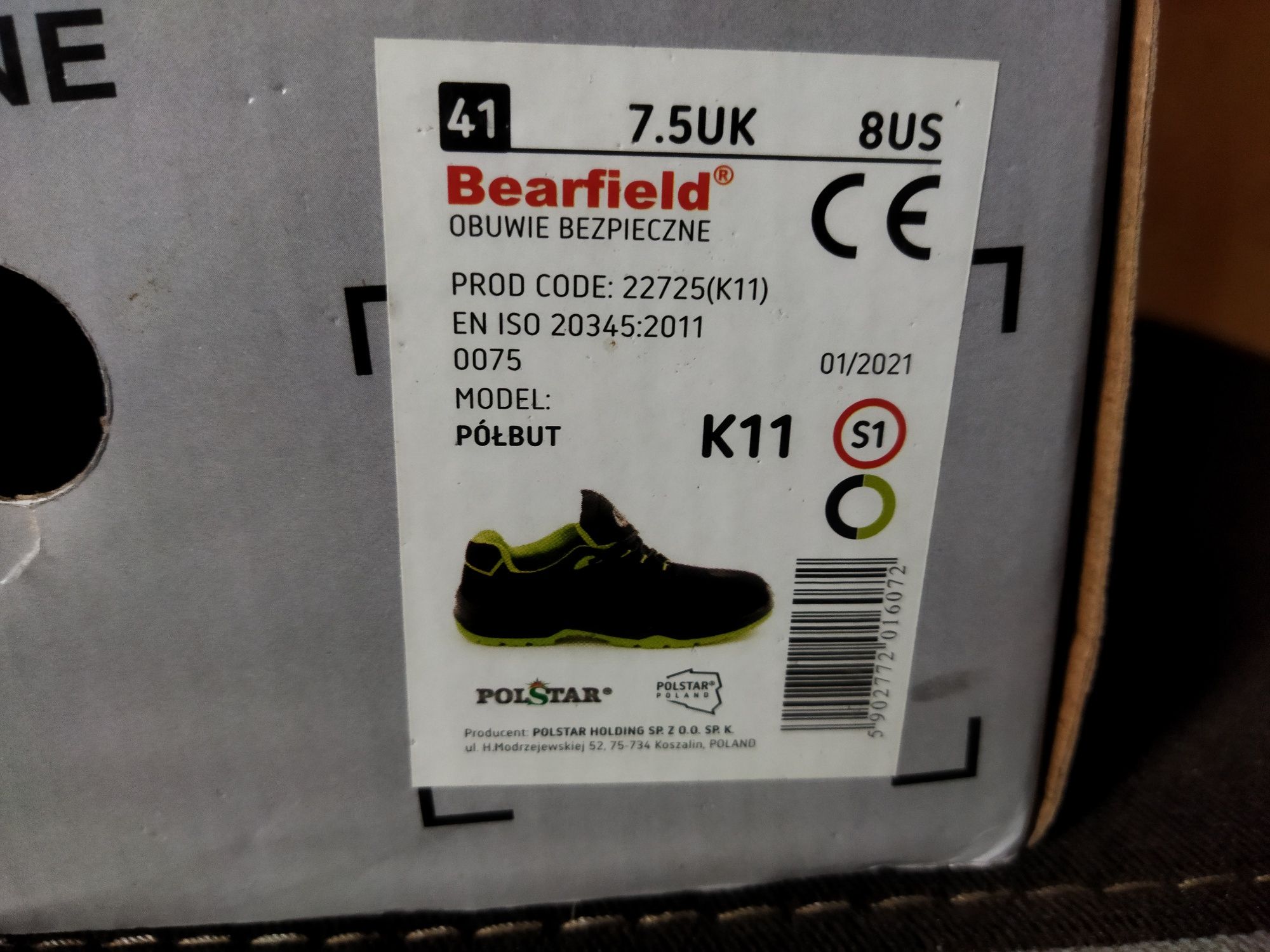 Buty robocze Bearfield  K11  rozm.41