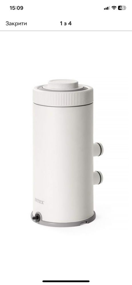 Картриджний фільр-насос Intex 26604 C530 FP604, 2006л/год, тип А