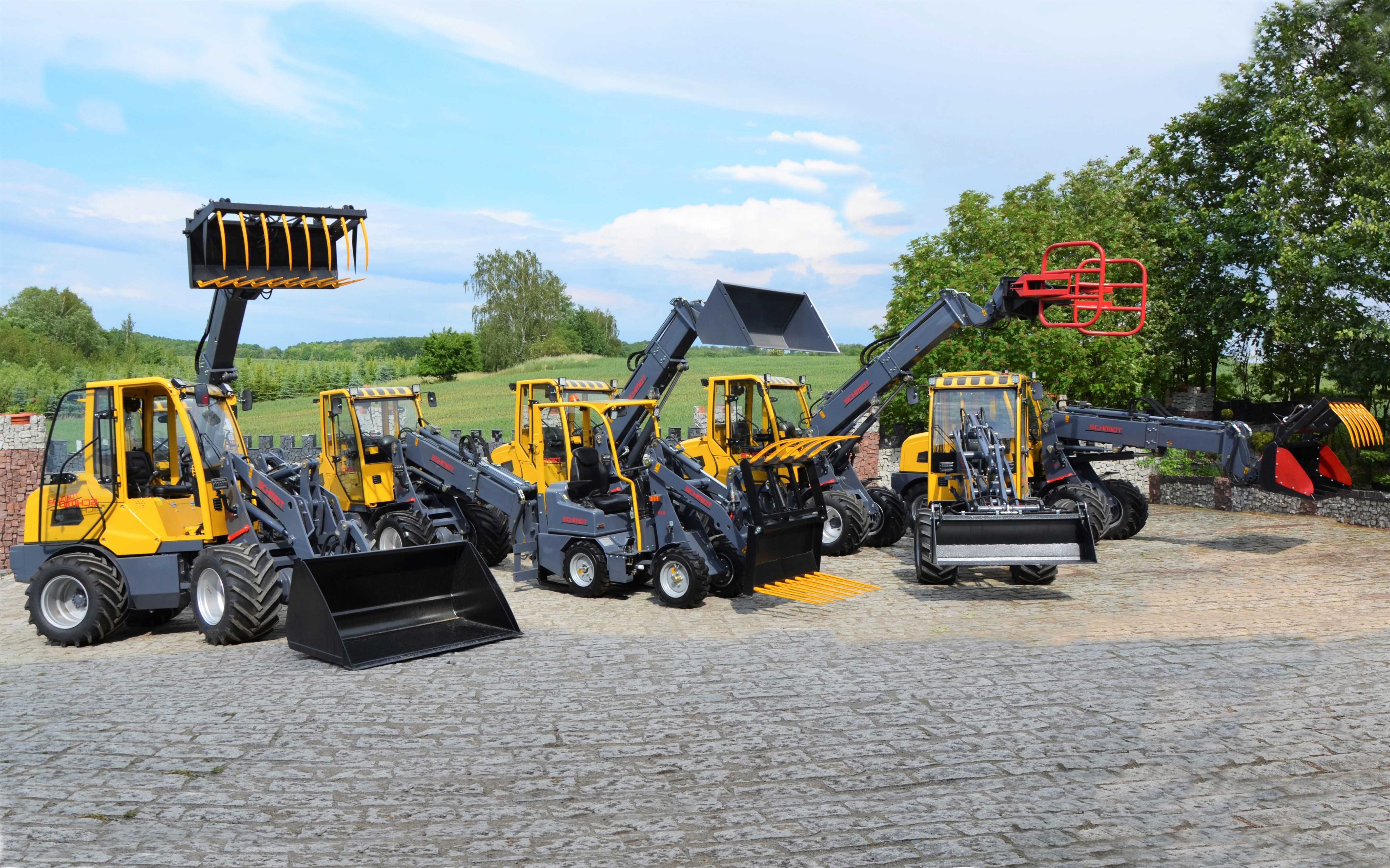 Ładowarka teleskopowa Schmidt 4350AT przegubowa NOWA 2025 KUBOTA