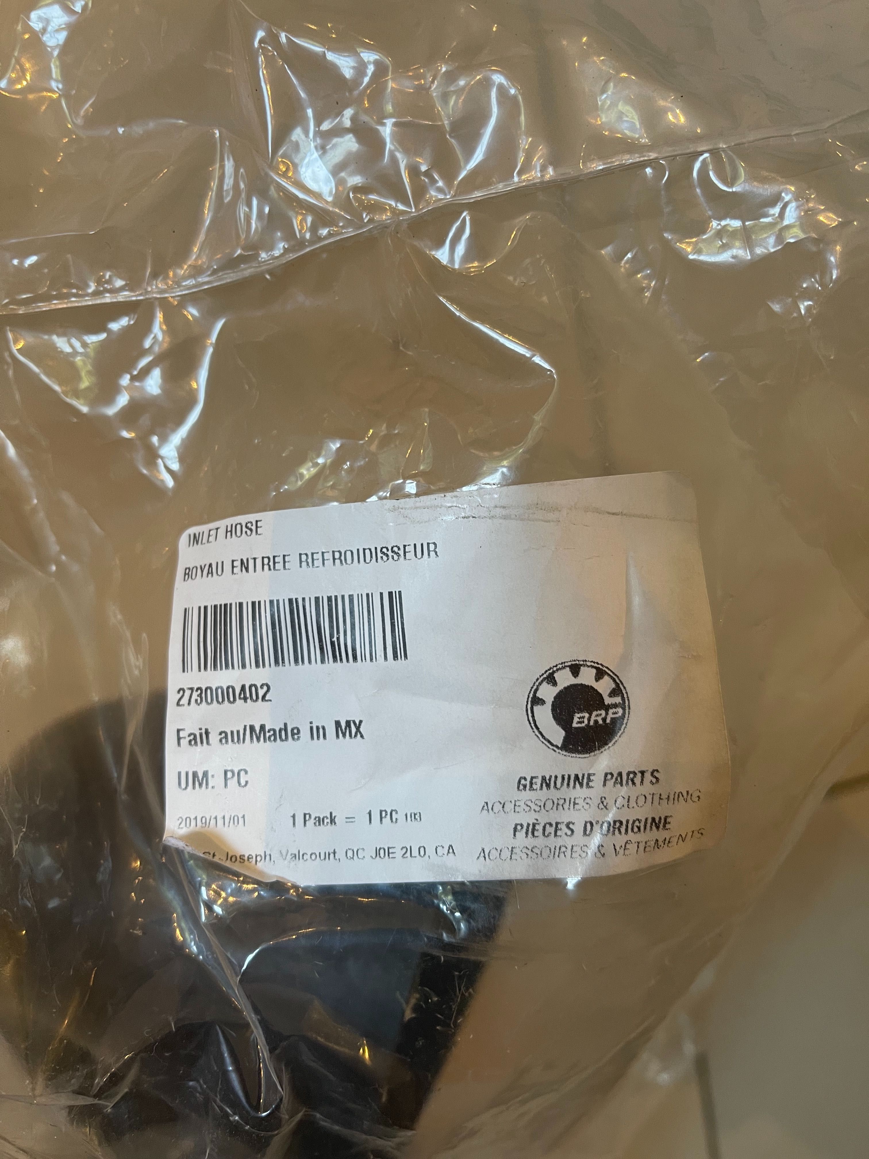 Skuter wodny SEADOO Sea doo RXP X 255 rura intercooler kompresor !