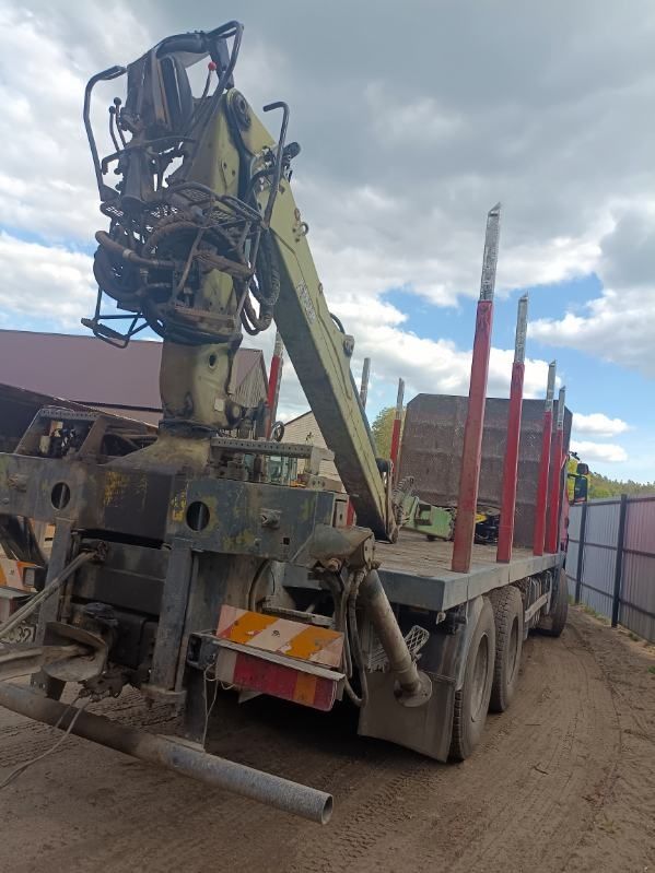 Scania 6x4 do drewna drzewa lasu dłużycy