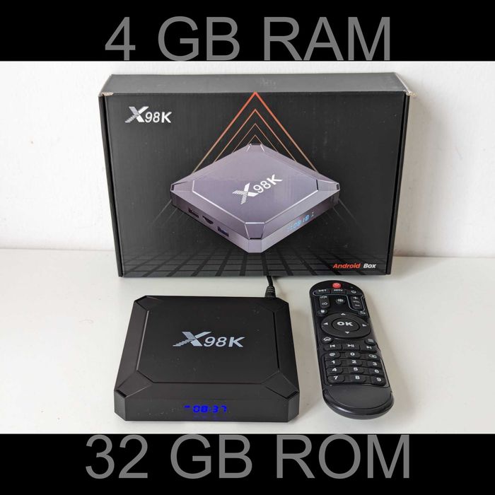 TV Box Android 13 | 8K | WiFi 6 | 4+32G | X98K