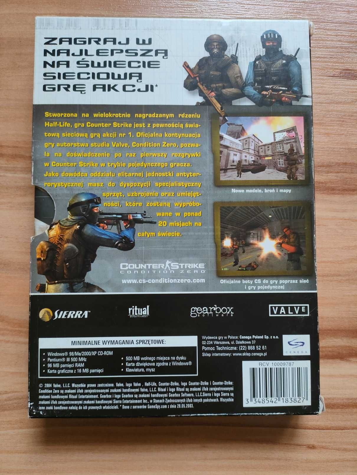 Counter-Strike Condition Zero CS CZ PC PL