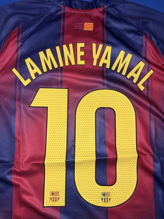 Koszulka Lamine Yamal FC Barcelona 25/26 fioletowa rozmiar S M L