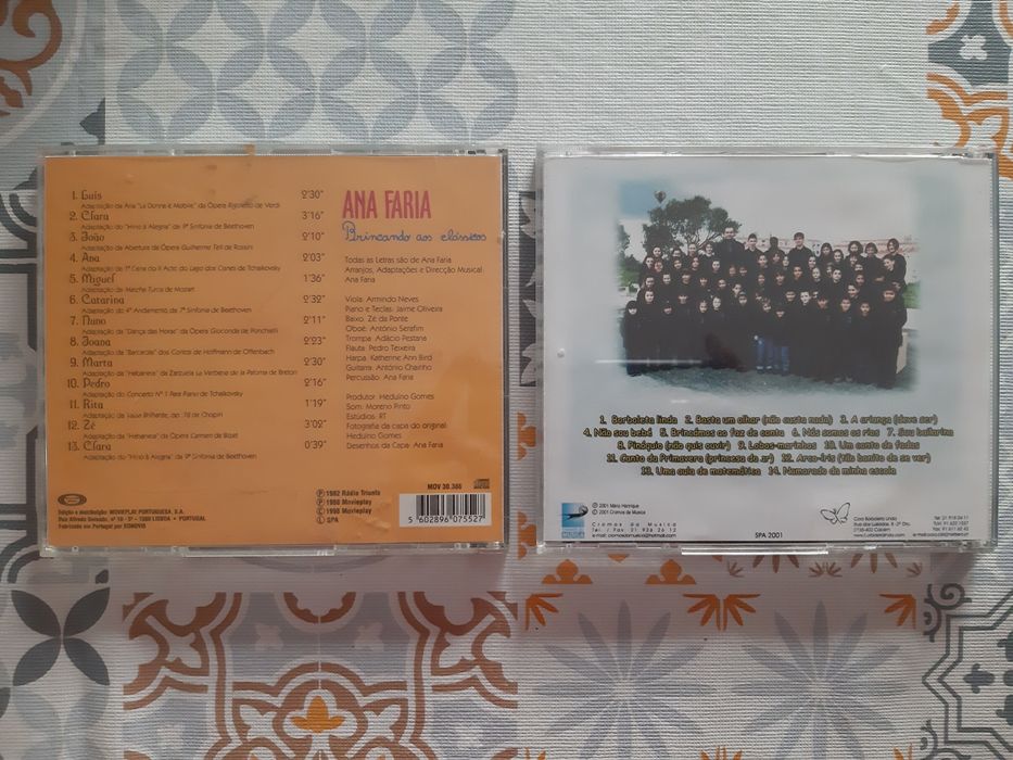 CD áudio infantis 1 por 1€ / 3 por 2€