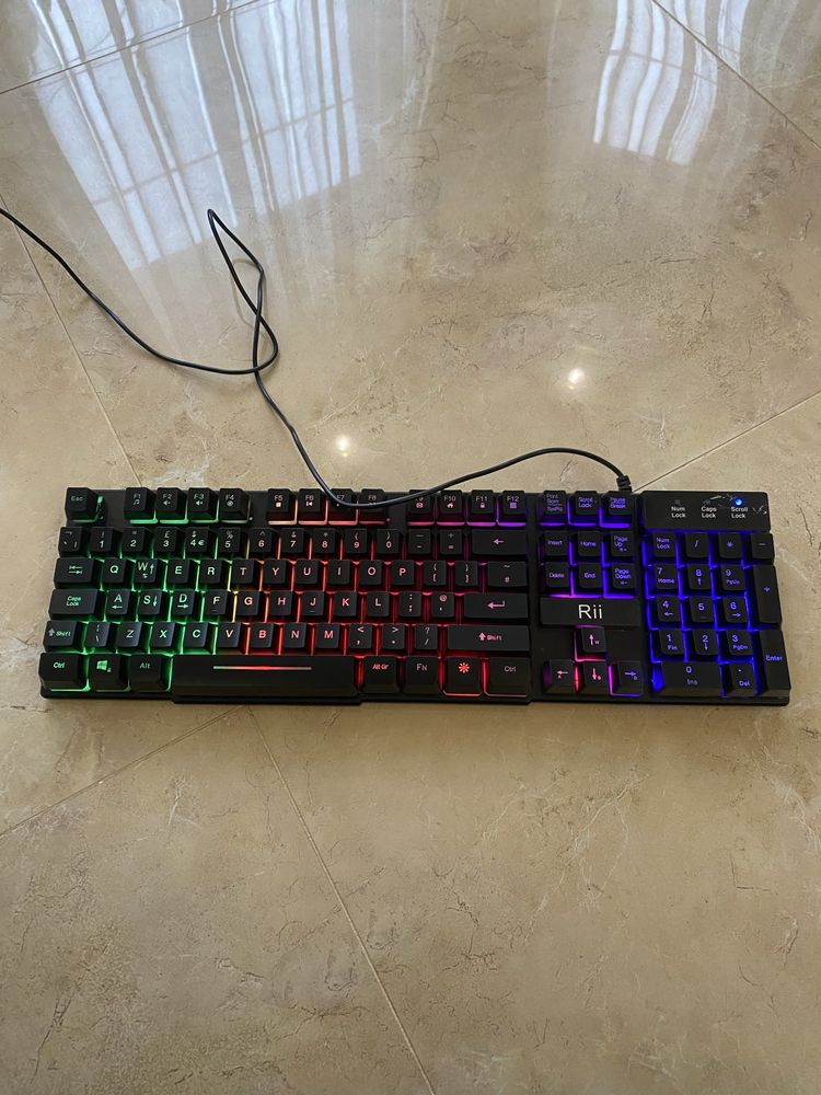 Клавиатура с подсветкой Rii RK100