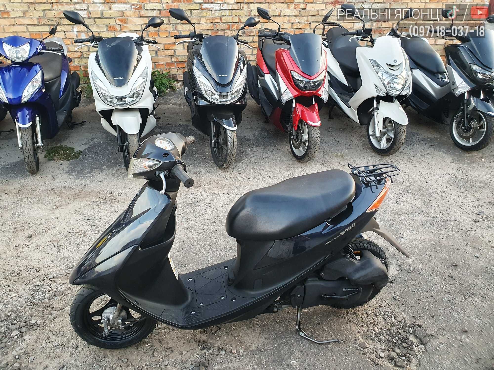 НОВА ПОСТАВКА - скутер з Японії Honda dio gray