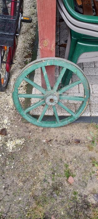 Kolo drewniane z zagranicy