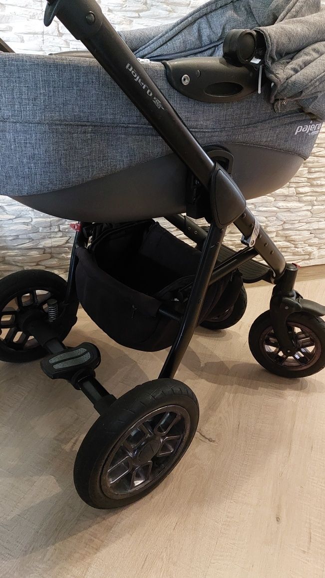 Wózek adamex pajero 3w1 komplet stan dobry