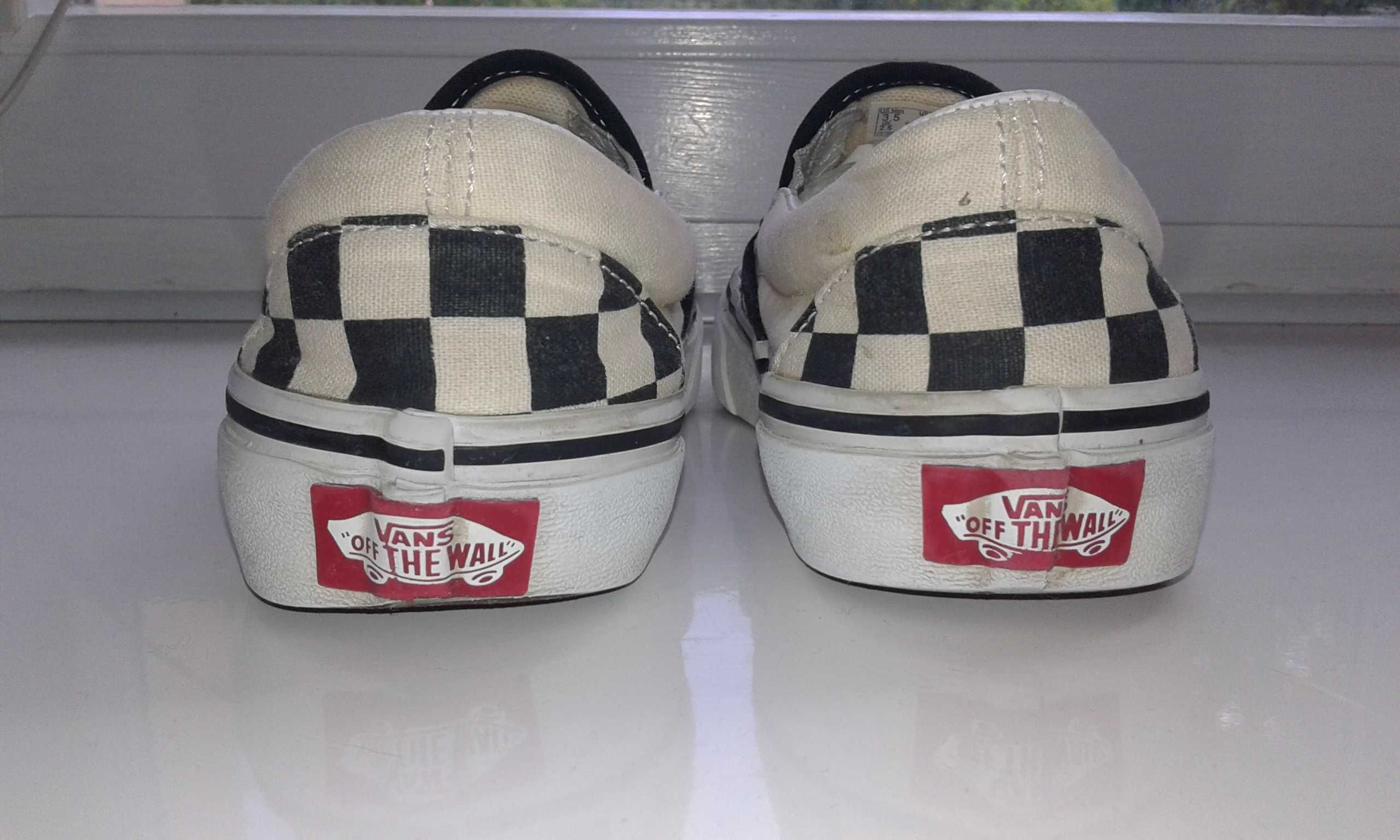 VANS slip-on checkerboard dziecięce rozmiar 34,5