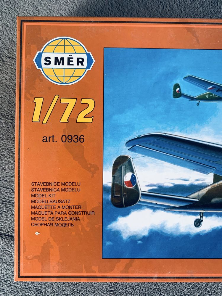 Samolot Aero C-3 A/B model do sklejania Smer 0936