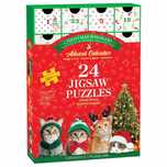 Sprzedam kalendarz adwentowy z puzzlami koty