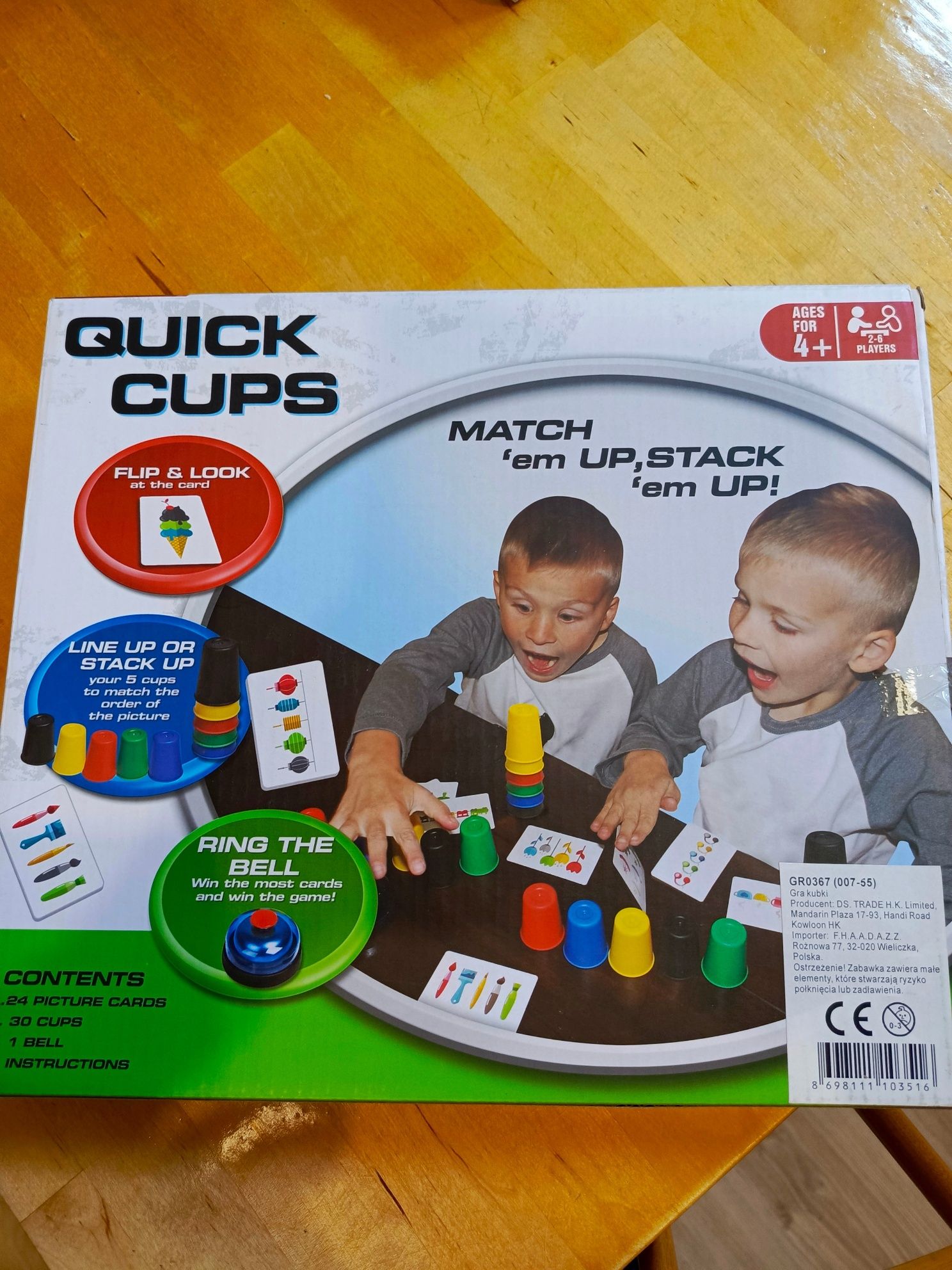 Gra dla dzieci Quick cubs