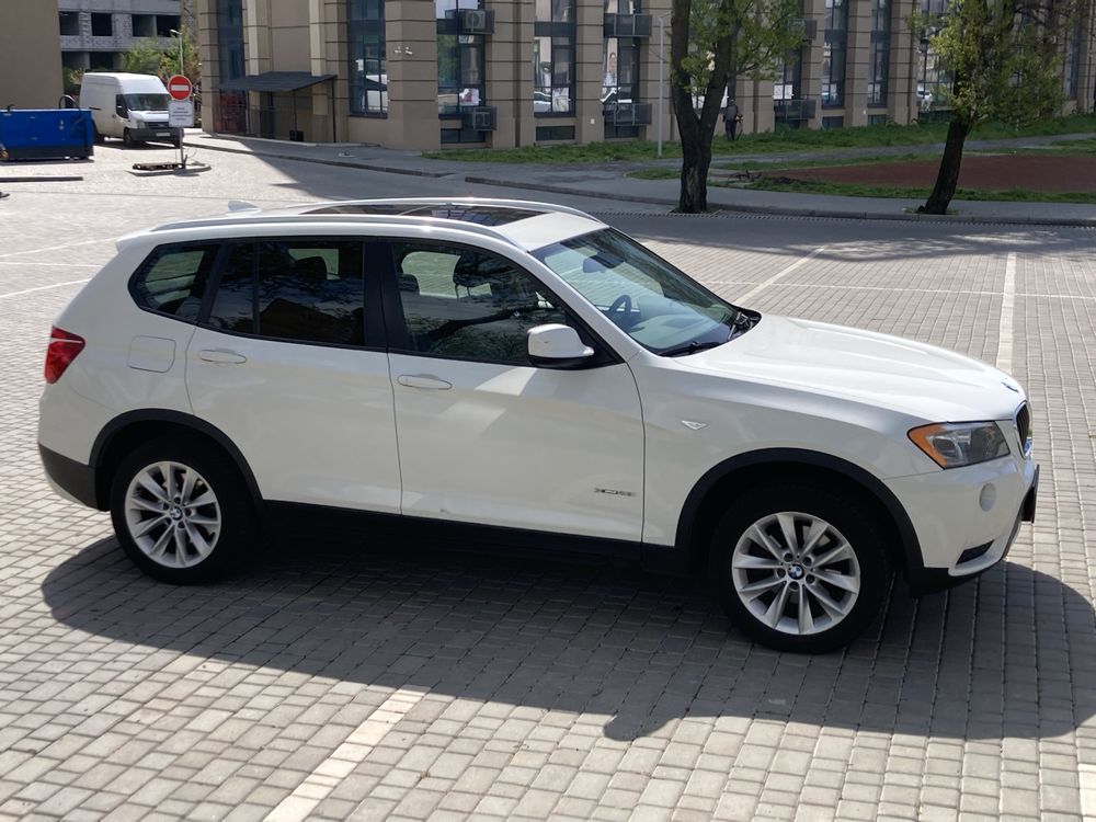 Bmw X3 Xdrive28I 2014 White 2.0L vin: 5UXWX9C55E0D17282