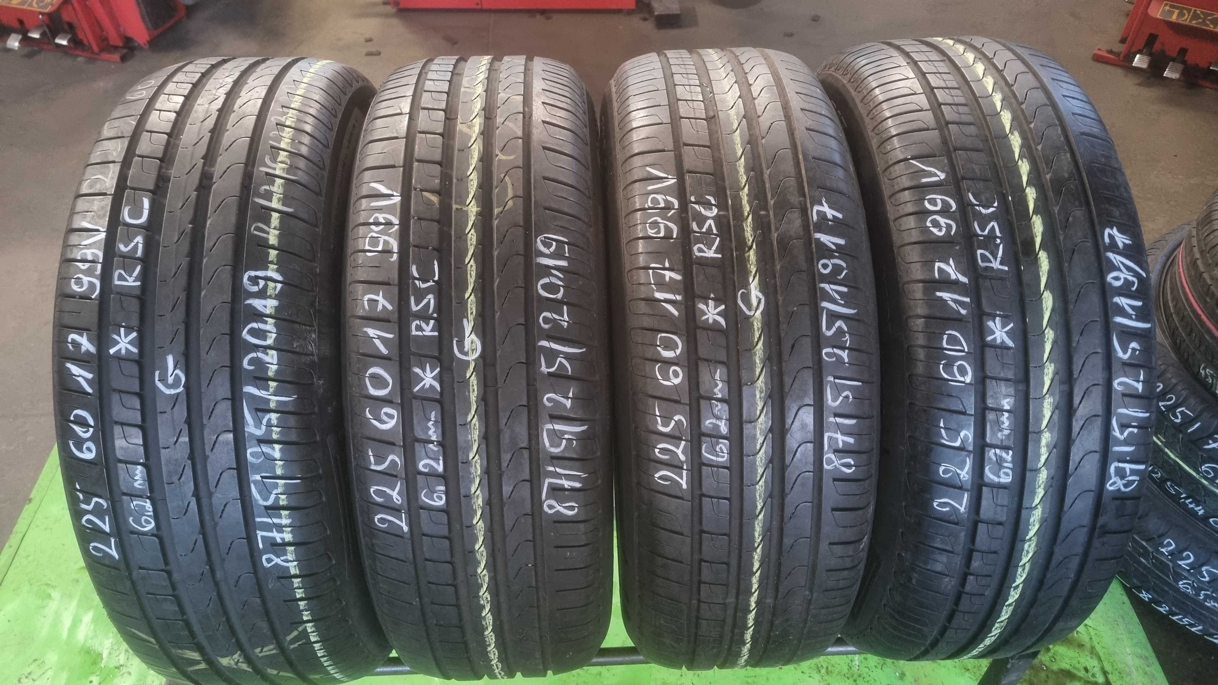 4 Opony letnie 225/60R17 99V RSC Pirelli Cinturato P7 * Warszawa