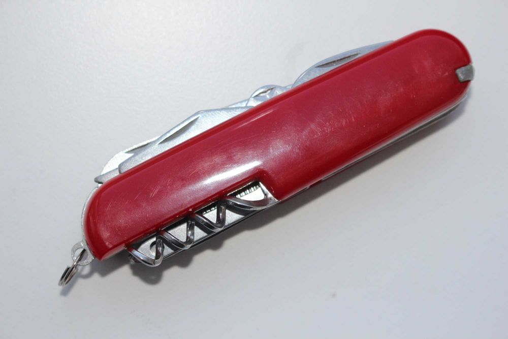 Кишеньковий ніж складний мультитул 11в1 ножиці, викрутак, пила, штопор