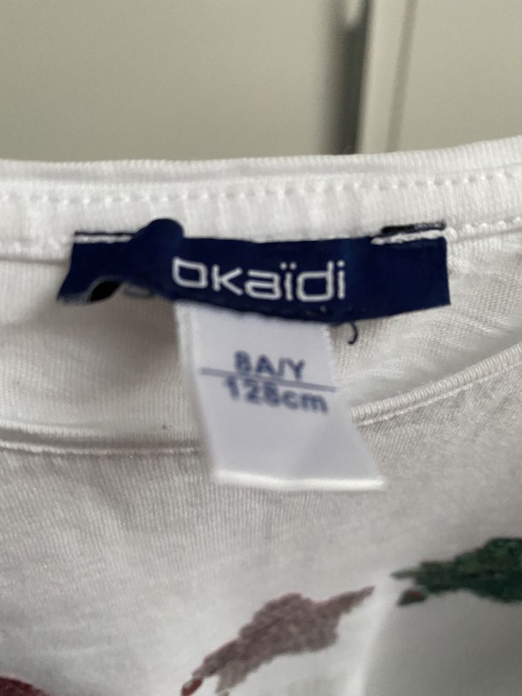 Sprzedam t-shirt bluzke Oakaidi 128 cm