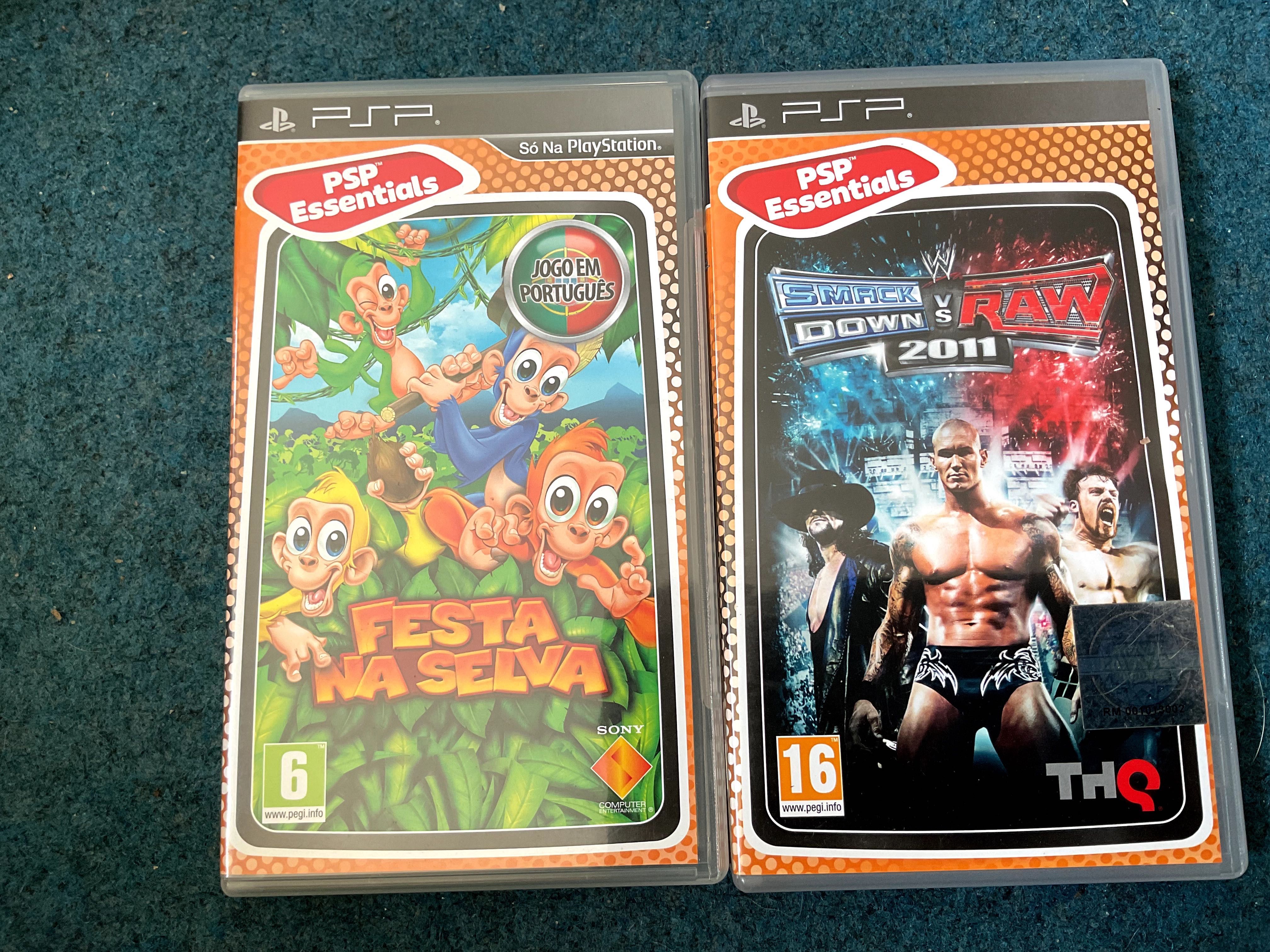 Jogos Sony Playstation Portable (PSP) + Carregador