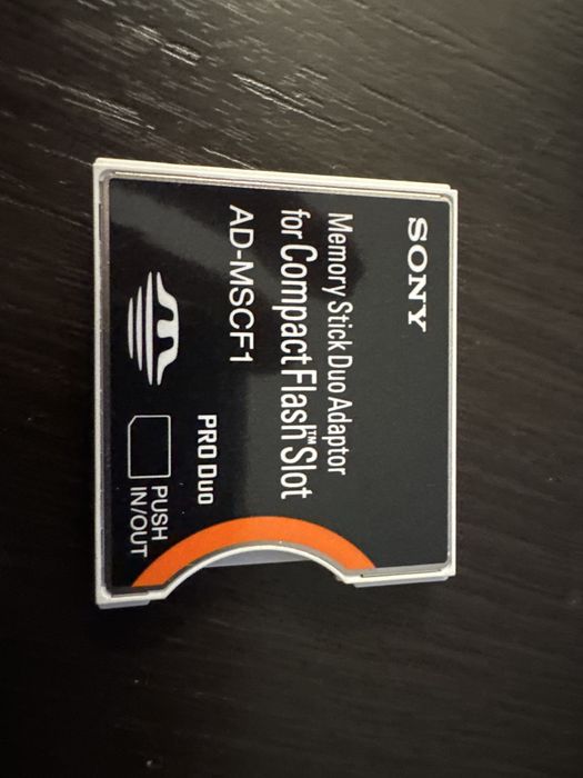 Sony AD-MSCF1 Memory stick duo adaptor