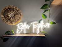Neon Led Better Together lampa nowa