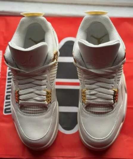 Jordan 4 Retro Metallic Gold (Women's) EU.44
