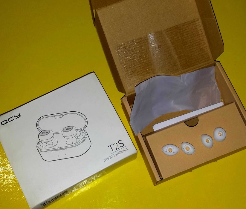 Амбушюры насадки Ксиоми Xiami QT-QCY T2S TWST Bluetooth White
