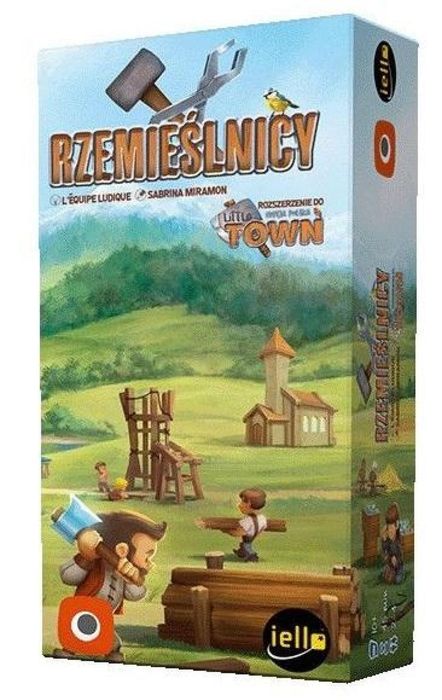 Little Town: Rzemieślnicy PORTAL PORTAL GAMES pudełko,100x214 mm