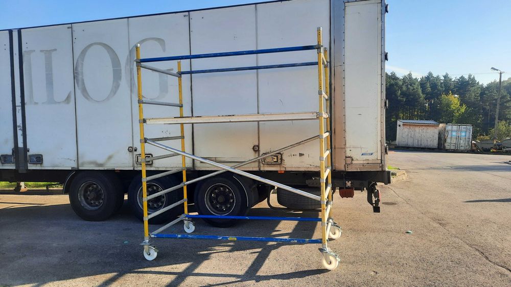 Rusztowanie aluminiowe, Rusztowania jezdne  zasięg 4m.