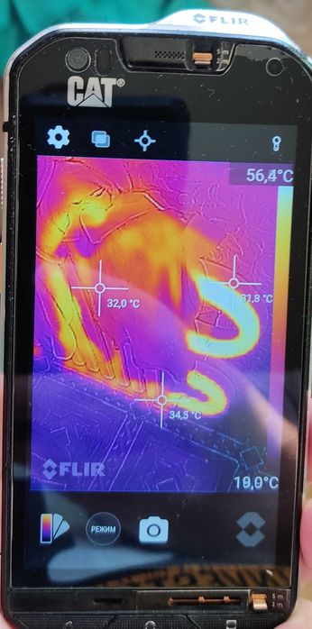 Телефон Caterpillar Cat S60 flir