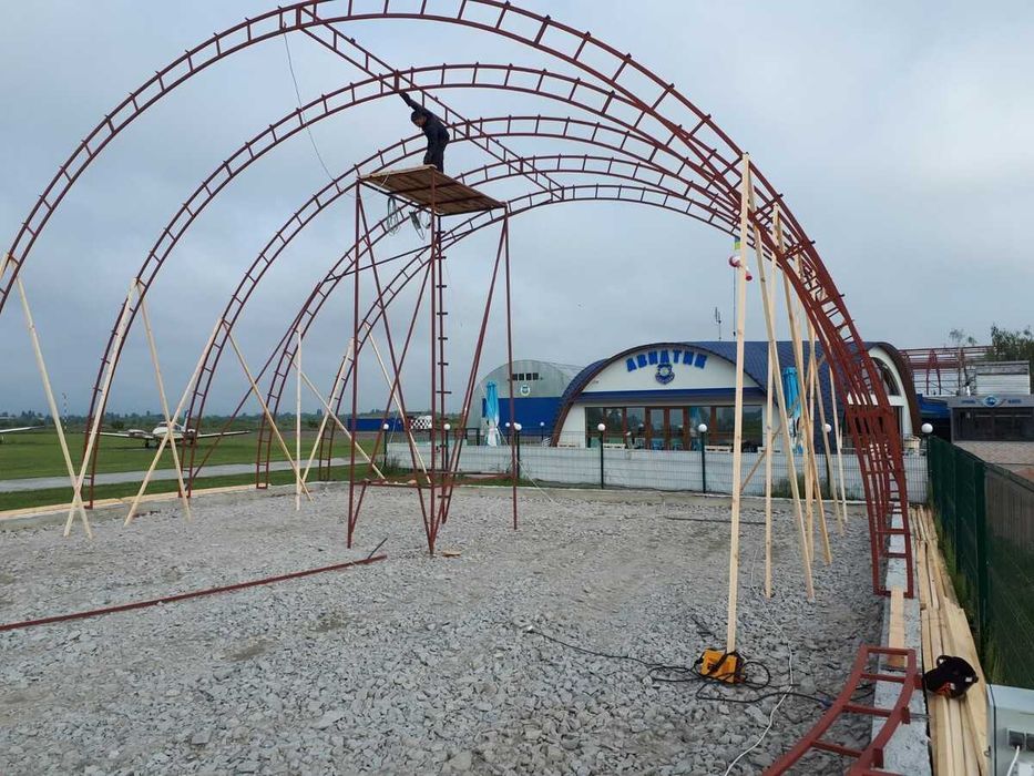 Краща Ціна Якісний Арочний Ангар під ключ. Будівництво зерносховища