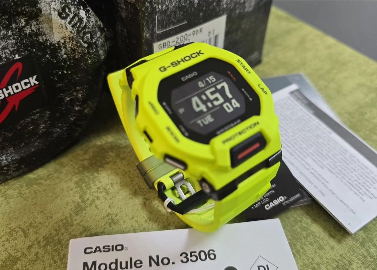 Мужские наручные часы Casio G-Shock GBD-200-9E
