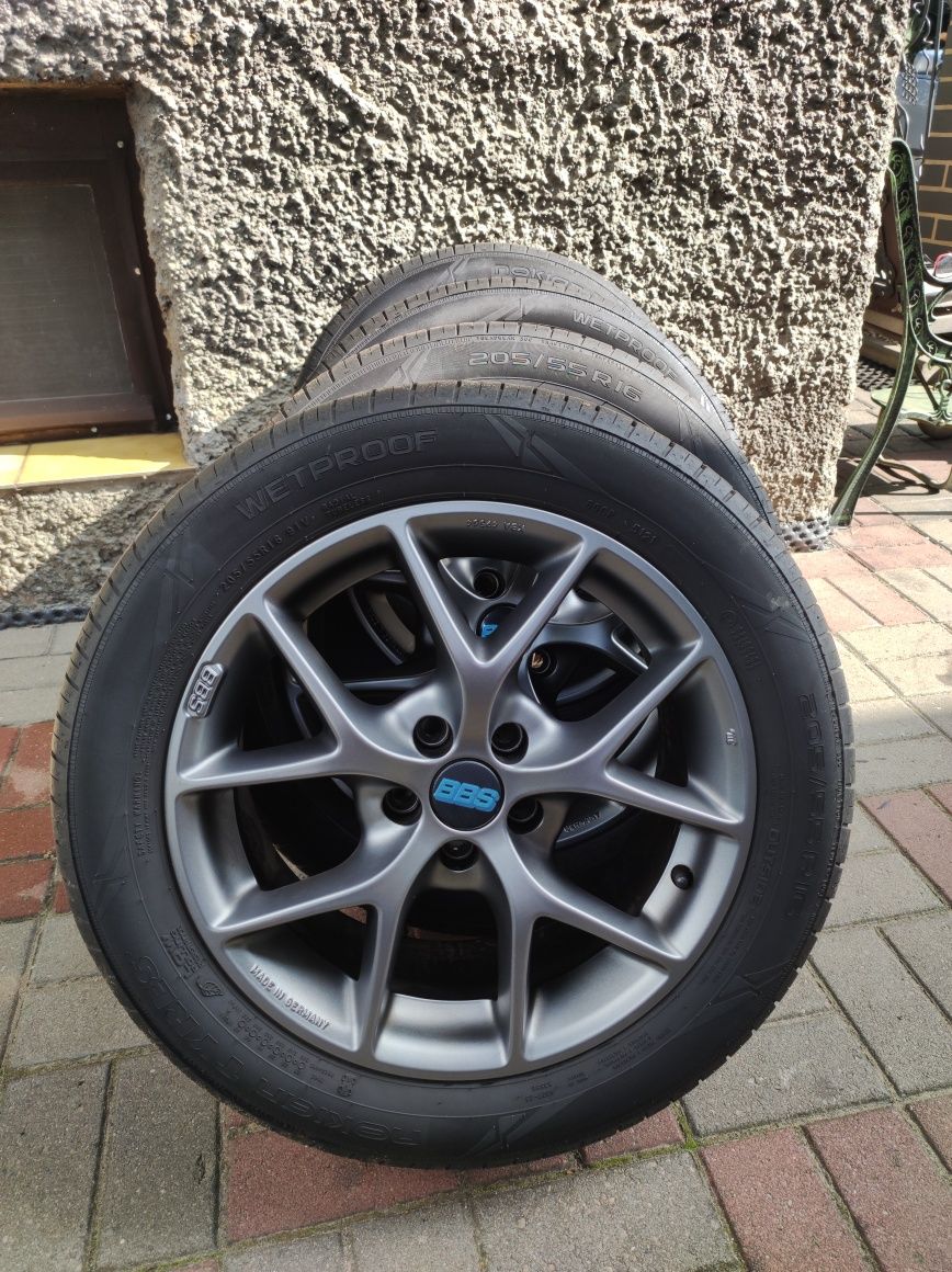 Felgi BBS '16 Opony letnie Nokian Tyres 205/55